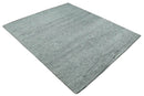 Contemporary look Gray Hand knotted loop Cut 8x10 wool Area Rug by The Rug Decor