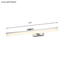GobekUsa Contemporary Metal LED Vanity Sconce - 16.5"/28"/22.5" Wide - Black/Silver/Coffee - Adjustable Lighting