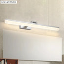 GobekUsa Contemporary Metal LED Vanity Sconce - 16.5"/28"/22.5" Wide - Black/Silver/Coffee - Adjustable Lighting