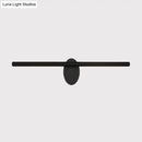 GobekUsa Contemporary Metal Linear LED Vanity Light Wall Sconce in Black