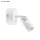 GobekUsa Contemporary Metal Wall Mounted LED Sconce Light in Black/White - Warm/White Light