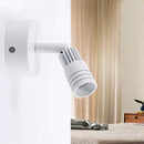 GobekUsa Contemporary Metal Wall Mounted LED Sconce Light in Black/White - Warm/White Light