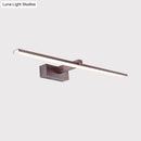 GobekUsa Contemporary Metallic LED Wall Mount Light Fixture - Tubular Vanity Lighting in Warm/White Light, 16.5"/20.5" L