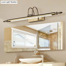 GobekUsa Contemporary LED Wall Sconce - Slim Metal Design, 22"/26"/30" Wide, Brass/Nickel Finish, White/Warm Light