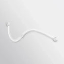 GobekUsa Contemporary Twist LED Wall Sconce - Black/White - Warm/White Lighting