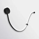 GobekUsa Contemporary Twist LED Wall Sconce - Black/White - Warm/White Lighting
