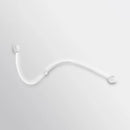 GobekUsa Contemporary Twist LED Wall Sconce - Black/White - Warm/White Lighting