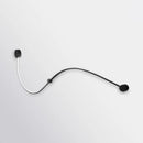 GobekUsa Contemporary Twist LED Wall Sconce - Black/White - Warm/White Lighting