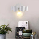 GobekUsa Contemporary Clear Glass Round Wall Lamp - 1 Light White Wall Mounted Fixture with Bow Design