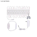 GobekUsa Contemporary White LED Vanity Strip Light: Plastic Linear Make-Up Lighting for Dressing Room