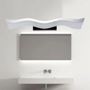 GobekUsa Contemporary Acrylic LED Wall Mounted Vanity Light - 17"/23" Width, Warm/White Light
