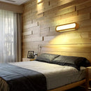 GobekUsa Contemporary LED Sconce Vanity Light for Bedroom - Oval Elongated Acrylic Fixture
