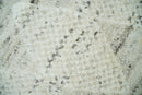 Contemporary Woolen Ivory and Brown 8.4x10.5 hand knotted Geometrical Area rug by The Rug Decor