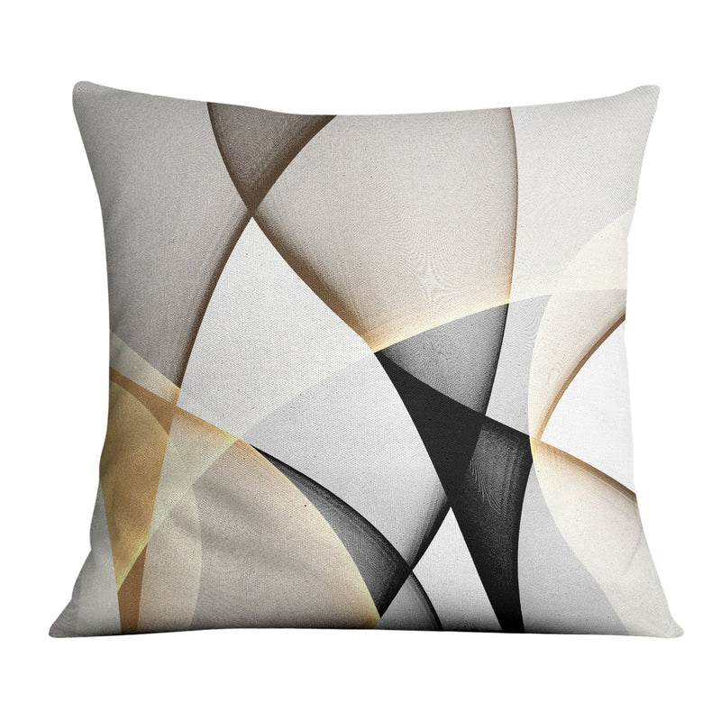 Contrasting Waves A Cushion