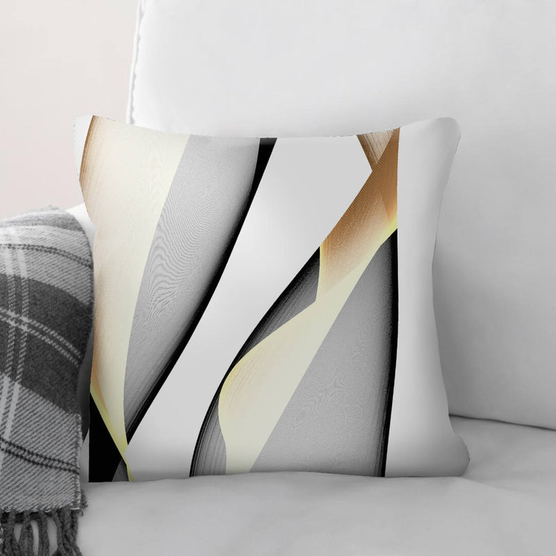 Contrasting Waves C Cushion