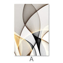 Contrasting Waves Canvas