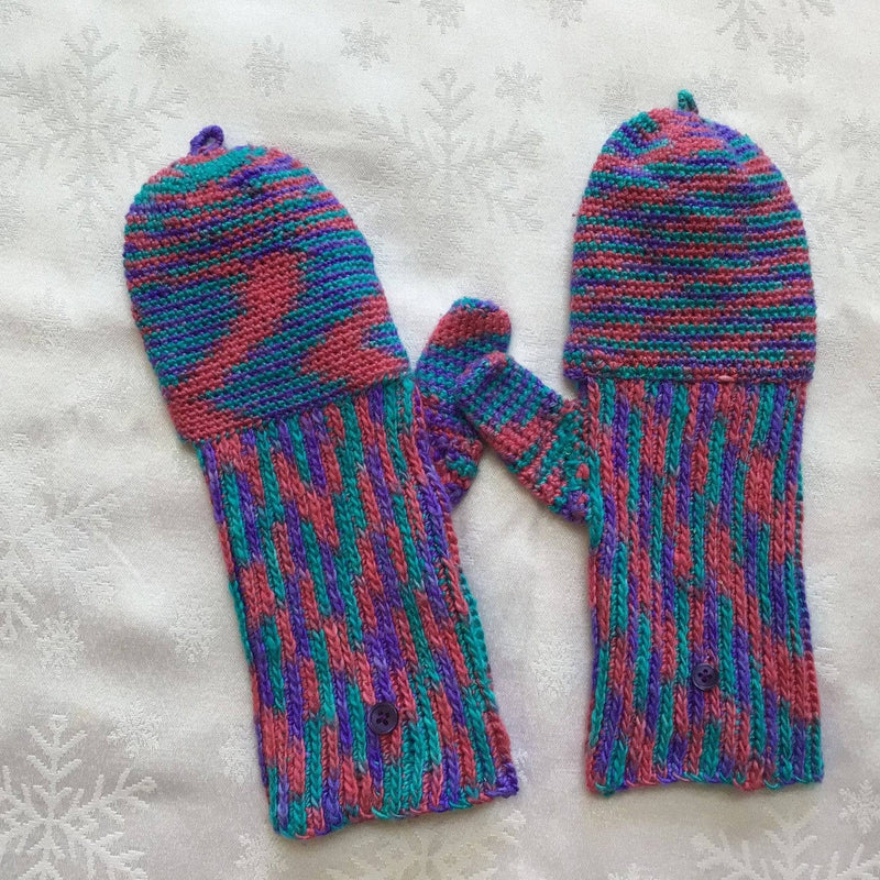 Convertible Mittens Crochet Kit