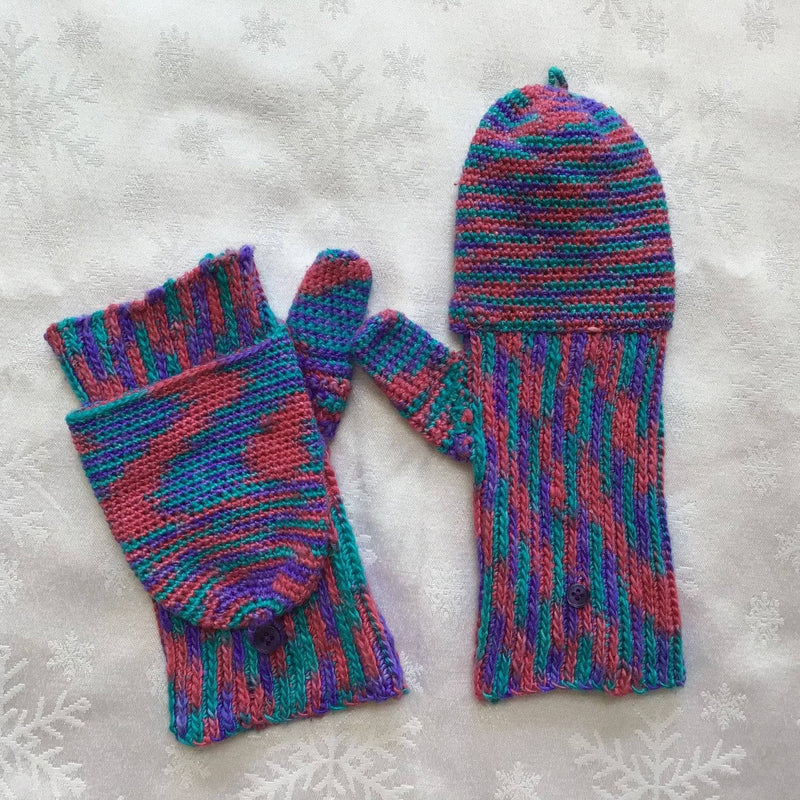 Convertible Mittens Crochet Kit