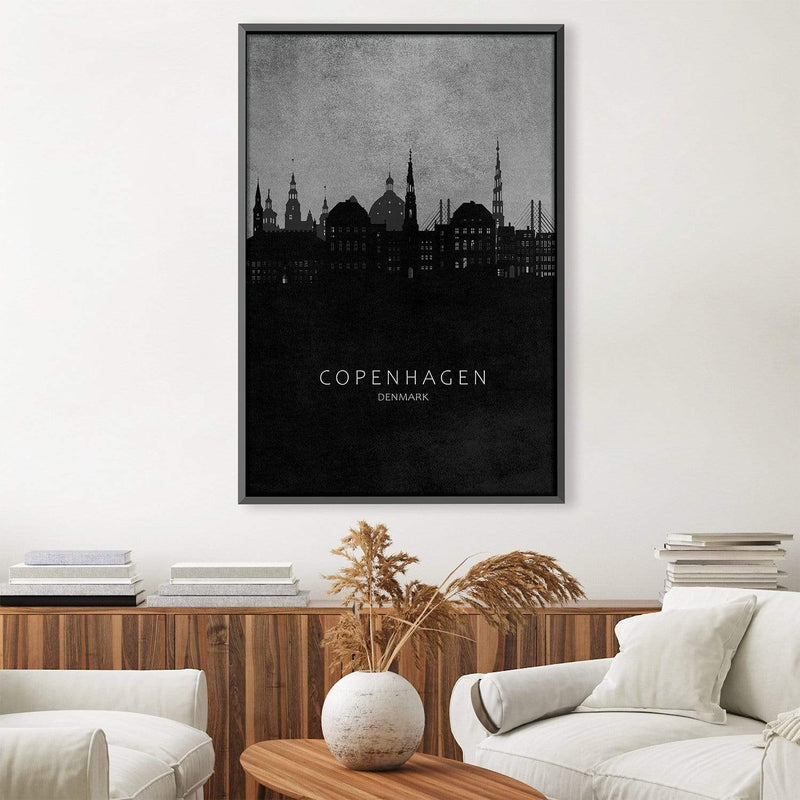 Copenhagen - Skyline Canvas