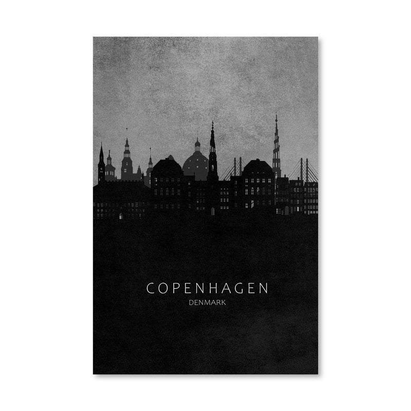 Copenhagen - Skyline Canvas