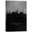 Copenhagen - Skyline Canvas