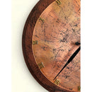 Rustic Copper Wall Clock