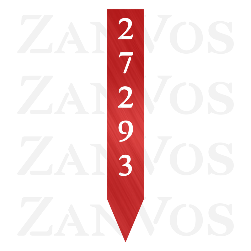 Address Yard Stake