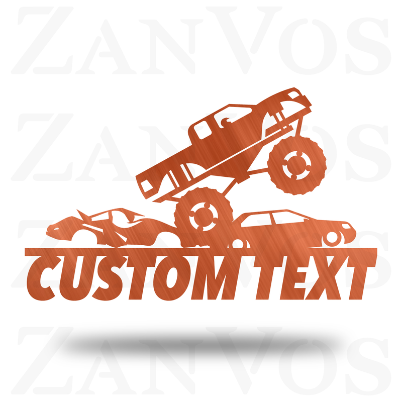 Monster Truck Monogram