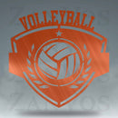 Volleyball Monogram