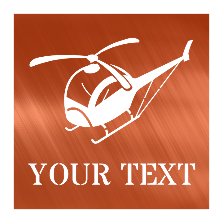 Helicopter Monogram