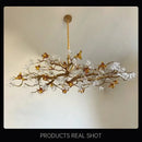 GobekUsa Copper Branch Pendant Chandelier for Luxury Living Room & Restaurant