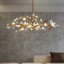 GobekUsa Copper Branch Pendant Chandelier for Luxury Living Room & Restaurant
