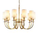GobekUsa Copper Ceiling Chandelier for Living Room Kitchen Bedroom Lighting