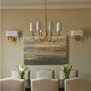 GobekUsa Copper Ceiling Chandelier for Living Room Kitchen Bedroom Lighting