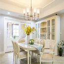 GobekUsa Copper Ceiling Chandelier for Living Room Kitchen Bedroom Lighting