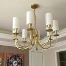 GobekUsa Copper Ceiling Chandelier for Living Room Kitchen Bedroom Lighting