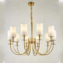 GobekUsa Copper Ceiling Chandelier for Living Room Kitchen Bedroom Lighting