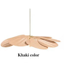 GobekUsa Colorful Petal Fabric Art Chandelier Pendant Lights