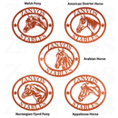 Horse Breed Monogram