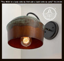 Handcrafted Copper Pendant Light | 8.5" | Farmhouse Kitchen Pendant by The Lamp Goods