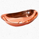 Oval Copper Vessel Sinks - Handfracted Bathroom Sink