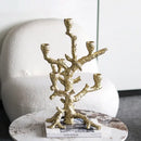 GobekUsa Golden Bough Candelabrum Tree Candlestick Holder for Wedding Decoration