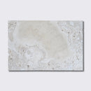Coral White Natural Flute Trim Tiles 16x24