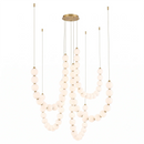 Coralie Draped Pearl Chandelier