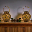 7'' High Battery Powered Cordless Lamp with LED Fairy Lights by JHY DESIGN