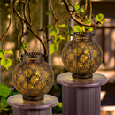 7'' High Battery Powered Cordless Lamp with LED Fairy Lights by JHY DESIGN