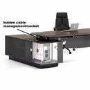 Corely · Modern L-Shaped Executive Desk