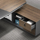 Corely · Modern L-Shaped Executive Desk by Arc Grove
