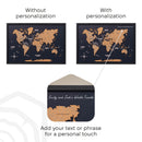 Cork Panel World Map