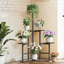 GobekUsa 6-tier Corner Plant Stand - Space-saving Display Shelf